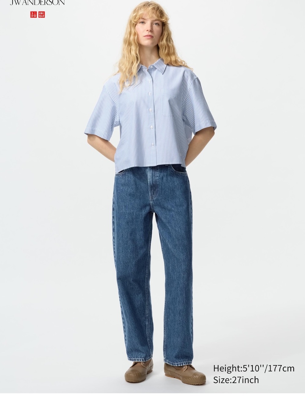 NWT Uniqlo JW Anderson Baggy Jeans